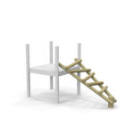 Inclined Log Climber for Schoolscapes Log Range