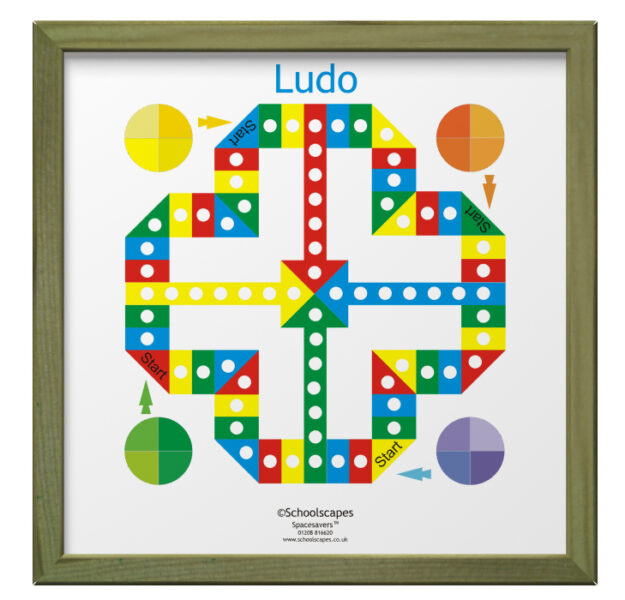 Ludo Magnetic Wall Game Computer Model Product