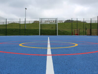 Polymeric Sports Pitch