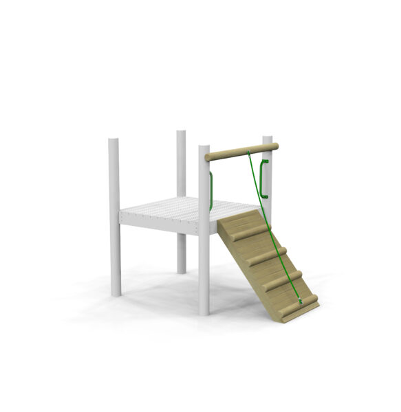 Rope Ramp Climber for Schoolscapes Fort Range
