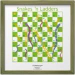 Snakes & Ladders Magnetic Wall Game Computer Model Product