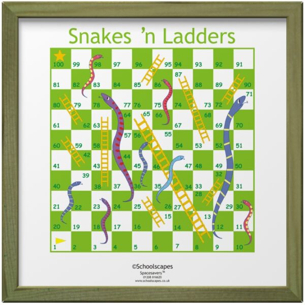 Snakes & Ladders Magnetic Wall Game Computer Model Product