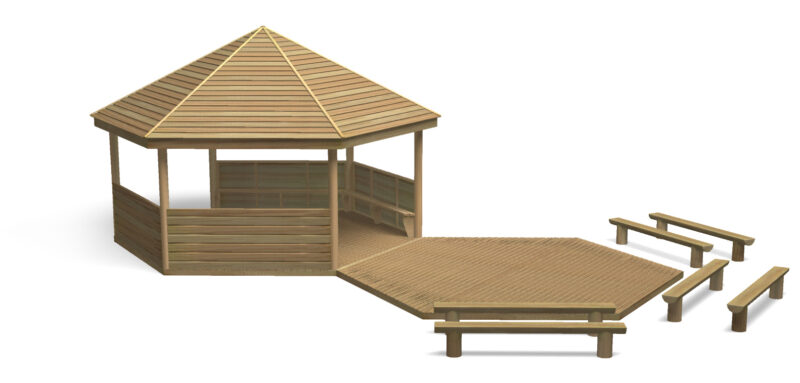 Stage & Seating Computer Model Product