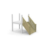 Timber Steps for Schoolscapes Fort Range